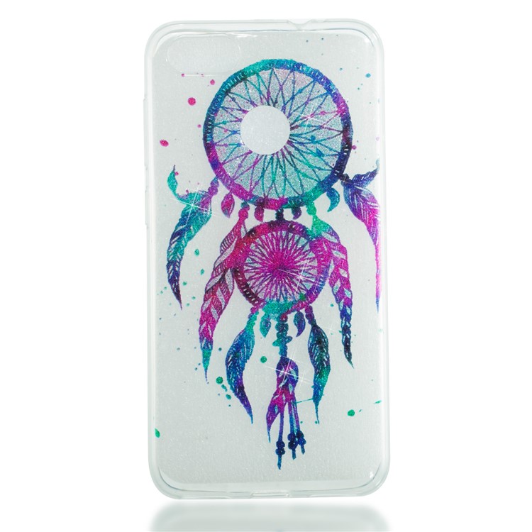 IMD Glitter Powder TPU Cell Phone Cover for Huawei P9 lite mini / Y6 Pro (2017) / Enjoy 7 - Dream Catcher-5