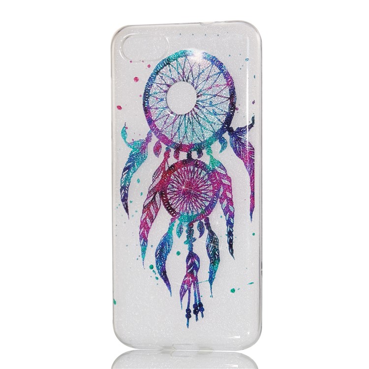IMD Glitter Powder TPU Cell Phone Cover for Huawei P9 lite mini / Y6 Pro (2017) / Enjoy 7 - Dream Catcher-6