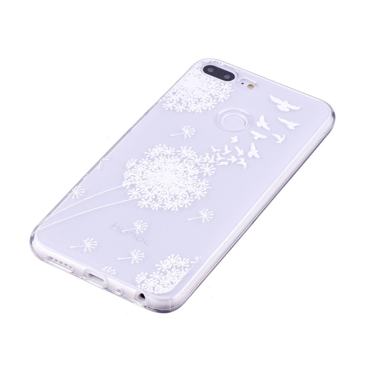 Embossment TPU Mobile Cover for Huawei Honor 9 Lite/Youth Edition - Dandelion-2