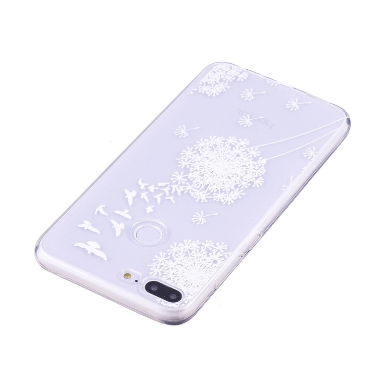 Embossment TPU Mobile Cover for Huawei Honor 9 Lite/Youth Edition - Dandelion-3
