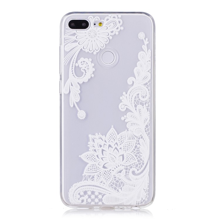 Embossment TPU Mobile Casing for Huawei Honor 9 Lite/Youth Edition - Mandala Flower-1
