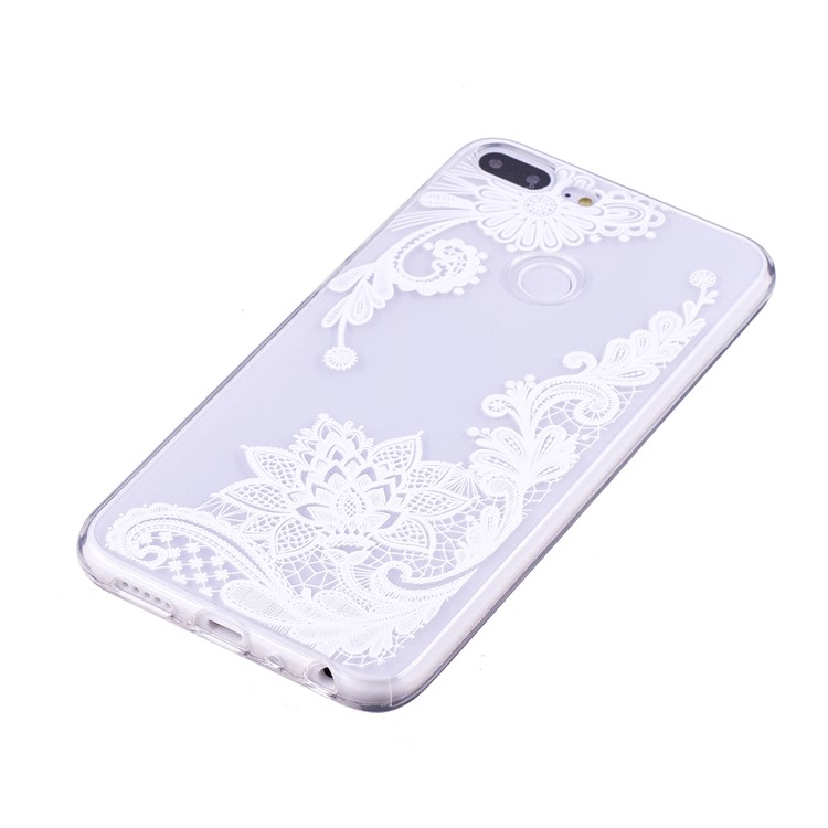 Embossment TPU Mobile Casing for Huawei Honor 9 Lite/Youth Edition - Mandala Flower-2