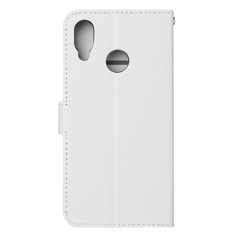 For Huawei P20 Lite / Nova 3e Crazy Horse PU Leather Wallet Phone Cover with Stand - White-3
