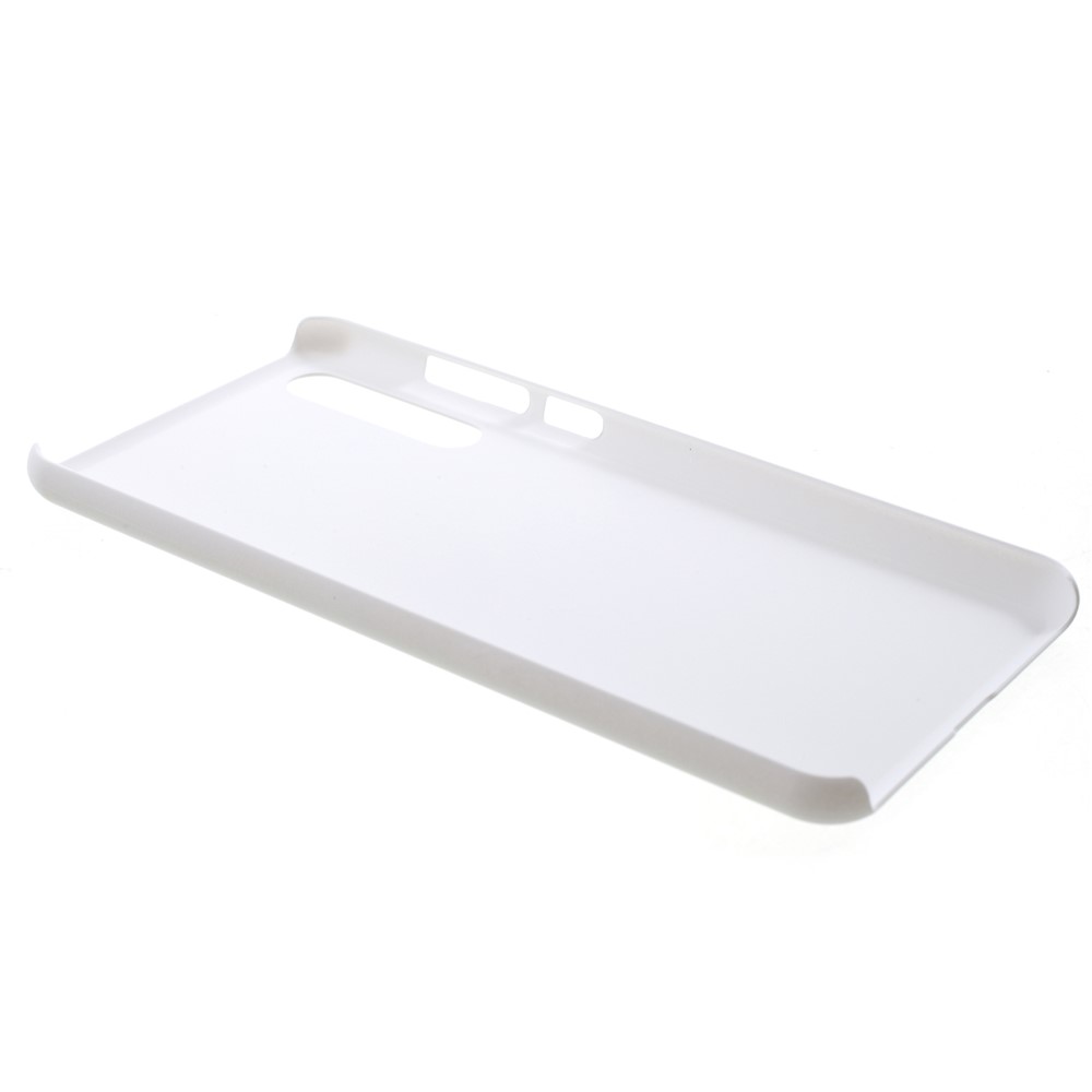 Rubberized PC Hard Case for Huawei P20 Pro - White-3