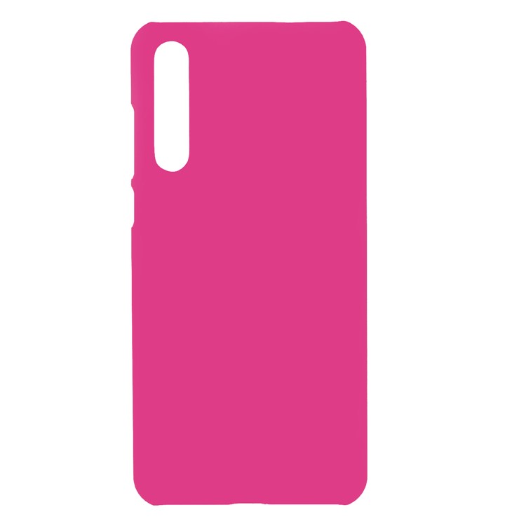 Rubberized PC Hard Casing for Huawei P20 Pro - Rose-1