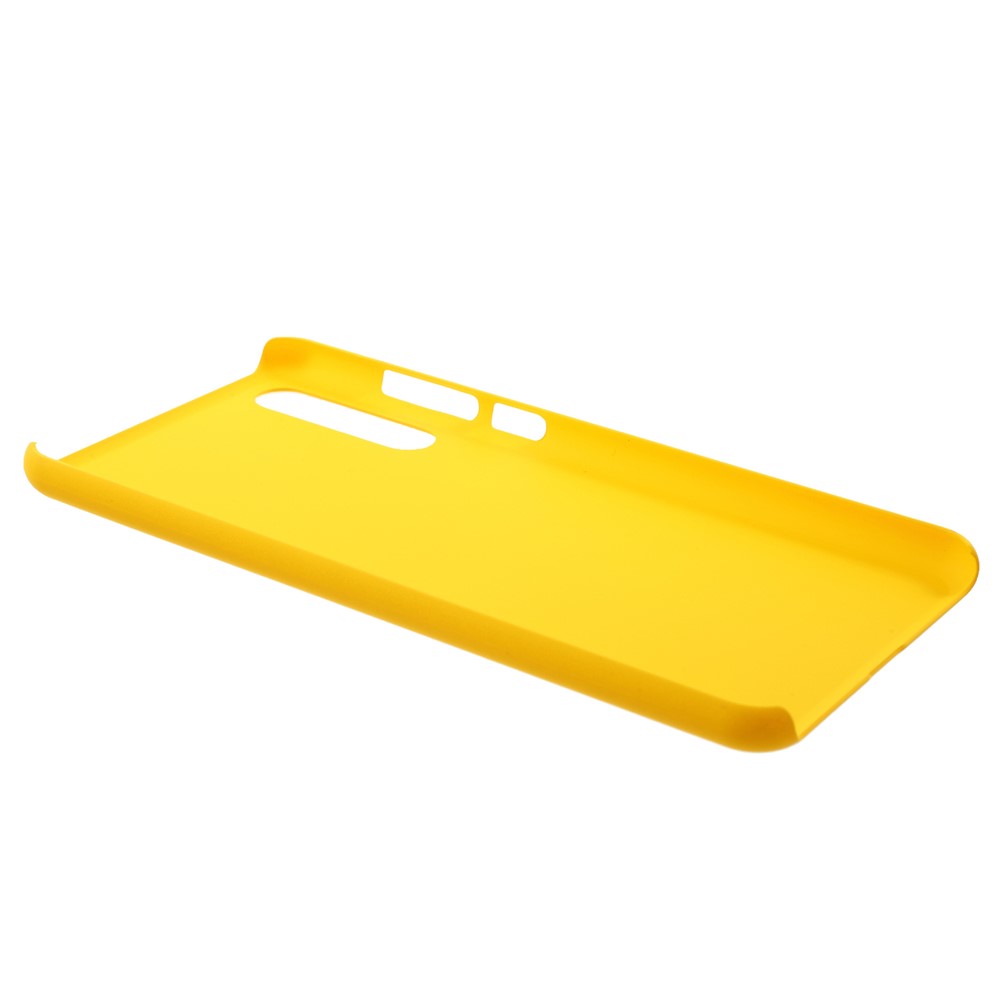 Rubberized Plastic Hard Shell for Huawei P20 Pro - Yellow-3