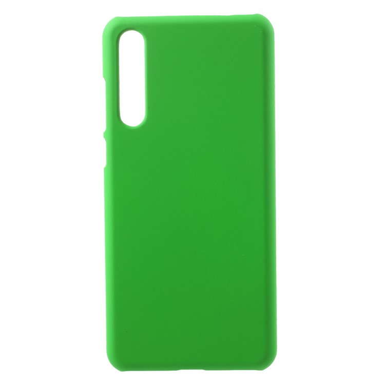 Rubberized PC Hard Mobile Phone Cover for Huawei P20 Pro - Green-1