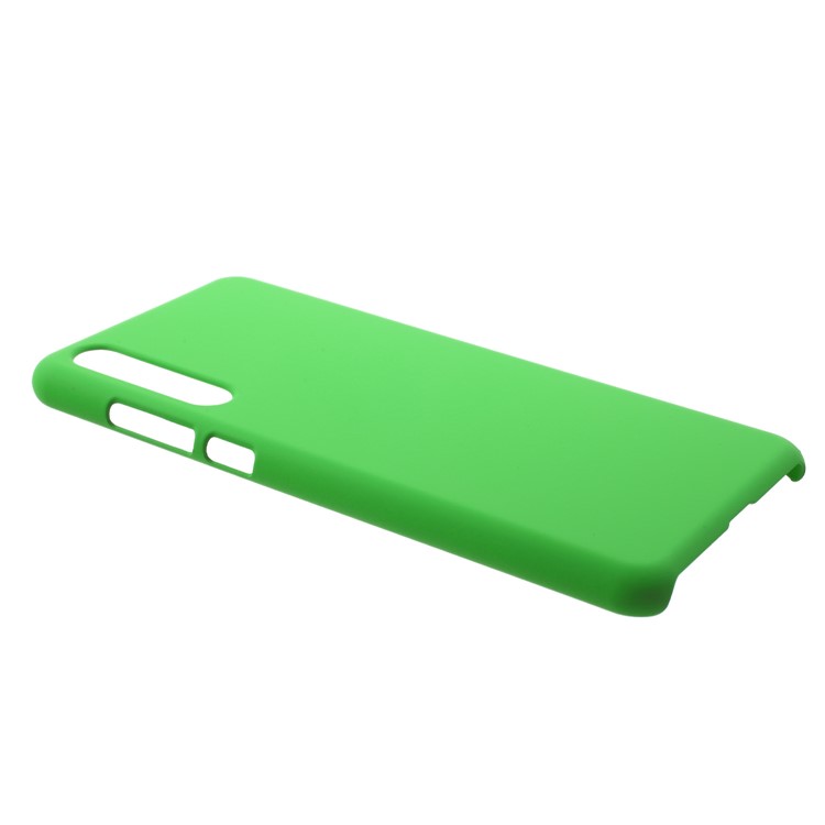 Rubberized PC Hard Mobile Phone Cover for Huawei P20 Pro - Green-2