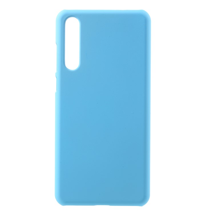 Rubberized PC Hard Cell Phone Cover for Huawei P20 Pro - Baby Blue-1