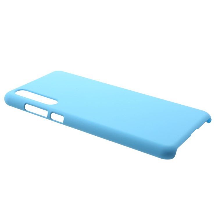 Rubberized PC Hard Cell Phone Cover for Huawei P20 Pro - Baby Blue-2