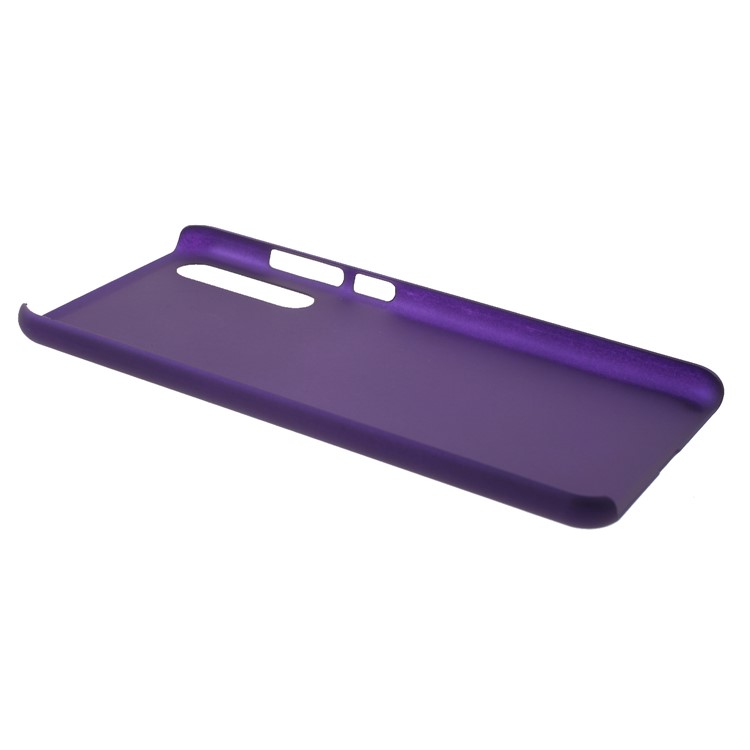 Rubberized PC Hard Back Shell for Huawei P20 Pro - Purple-3