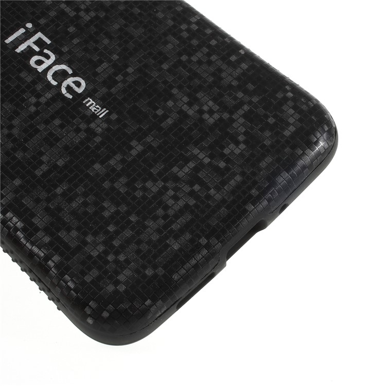 IFACE MALL Mosaic Pattern PC TPU Hybrid Back Case for Huawei P10 Lite - Black-5