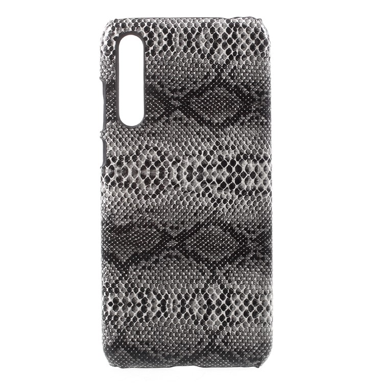 PU Leather Coated PC Phone Back Case for Huawei P20 Pro - Snake Texture-1