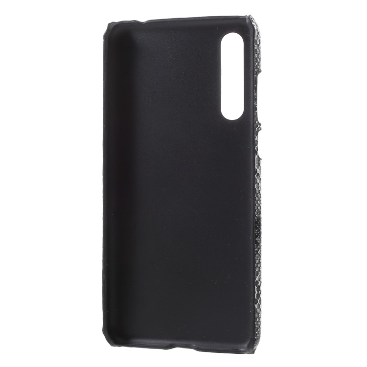 PU Leather Coated PC Phone Back Case for Huawei P20 Pro - Snake Texture-4