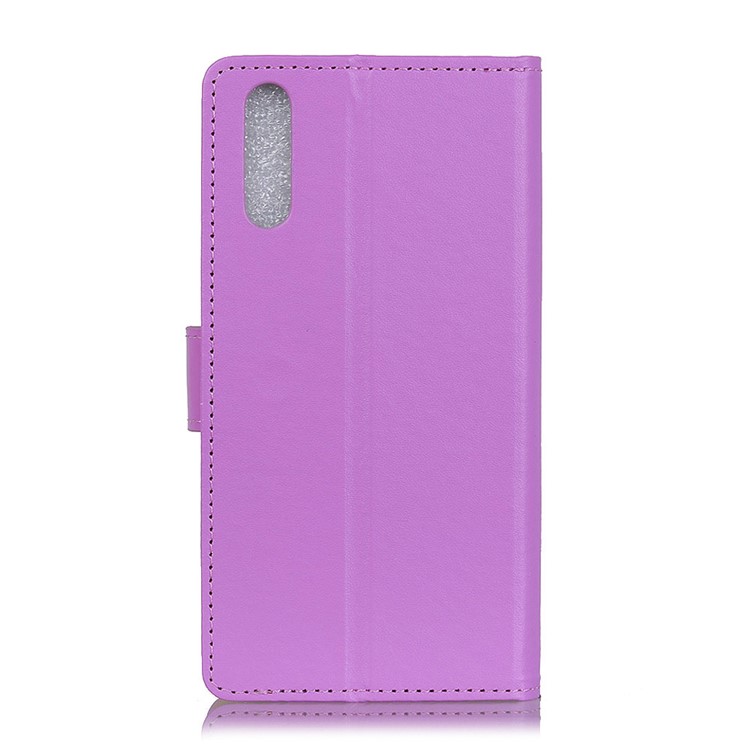 Wallet Leather Protection Case for Huawei P20 - Purple-2