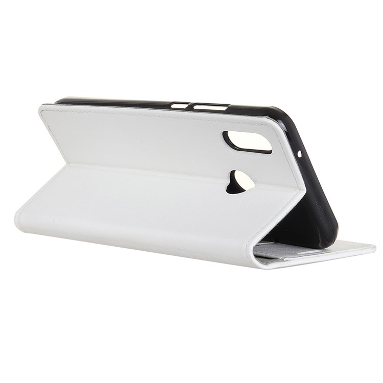 Crazy Horse Texture Leather Wallet Flip Cover for Huawei P20 Lite / Nova 3e (China) - White-4
