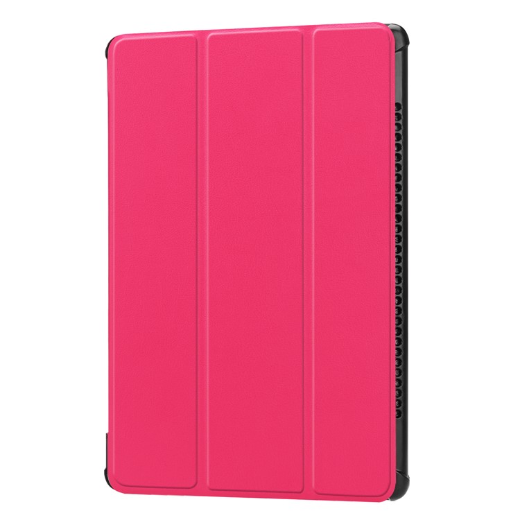 Tri-fold Leather Case Cover with Stand for Huawei MediaPad M5 10 / M5 10 (Pro) - Rose-7
