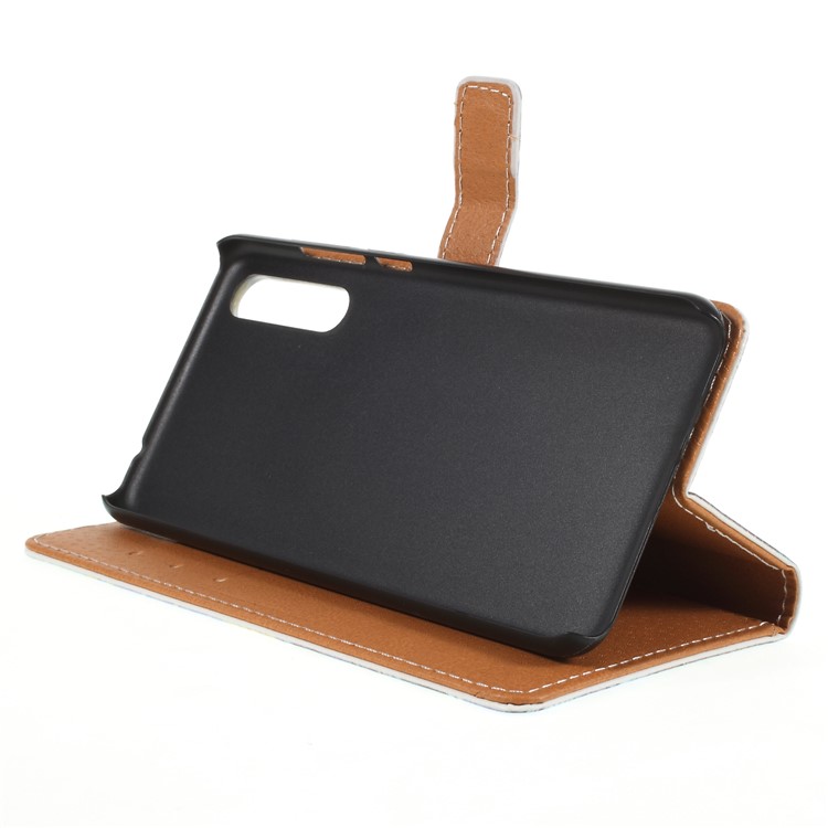For Huawei P20 Pro Pattern Printing Stand Leather Wallet Phone Accessory Case - Oil Painting-4