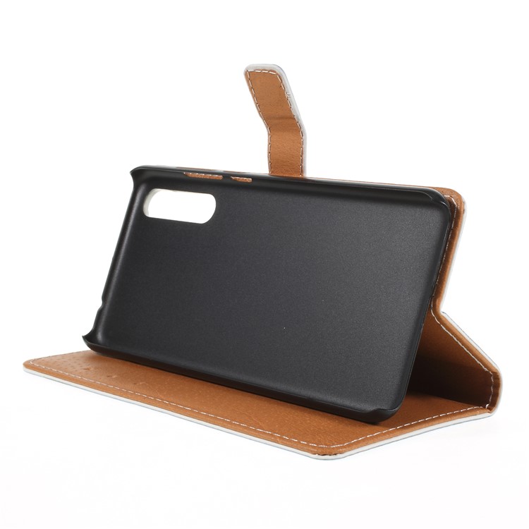 Pattern Printing Leather Stand Wallet Phone Folio Case for Huawei P20 Pro - Police Public Call Box-4