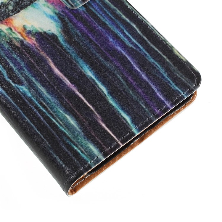 Pattern Printing PU Leather Wallet Phone Case for Huawei P20 - Dream Catcher-4