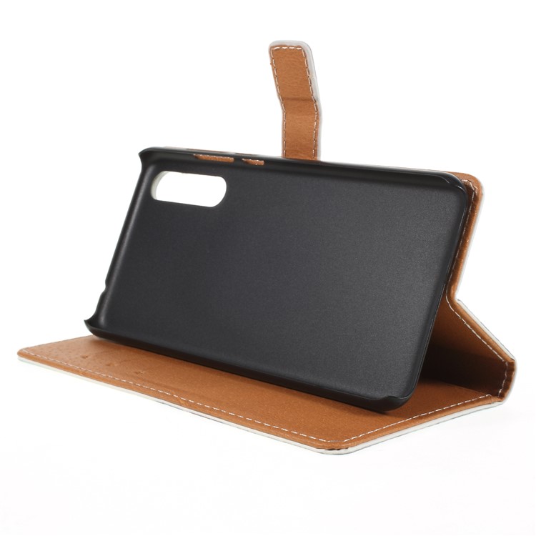 Pattern Printing PU Leather Wallet Phone Accessory Case for Huawei P20 - Street-4