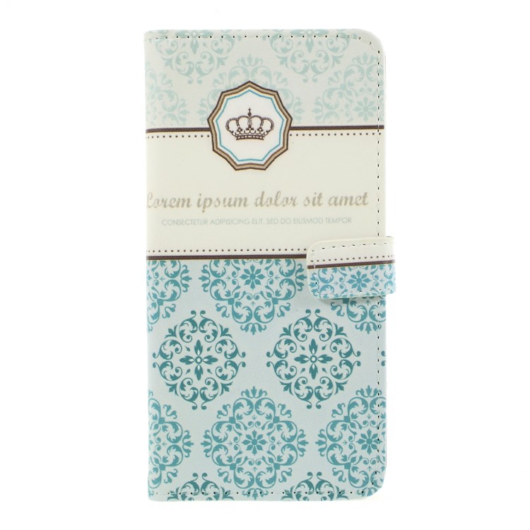 Pattern Printing Wallet Leather Folio Mobile Phone Casing with Stand for Huawei P20 Lite / Nova 3e (China) - Damask Flower-3