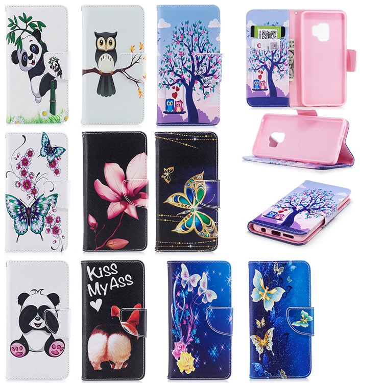 Stampa Del Modello Cassa Del Supporto Magnetico Del Raccoglitore Dell'unità Di Elaborazione Per Huawei P20 Lite / Nova 3e - Farfalla Di Decorazione Di Strass-9