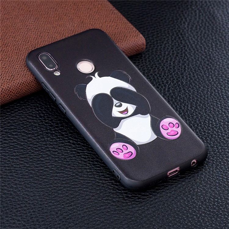 Embossment Soft TPU Protective Cell Phone Case for Huawei Honor 9 Lite/9 Youth Edition - Cute Panda-2