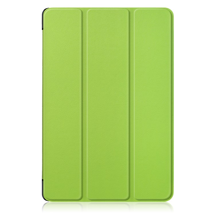 Tri-fold Stand PU Leather Protector Case for Huawei MediaPad M5 10 / M5 10 (Pro) - Green-2