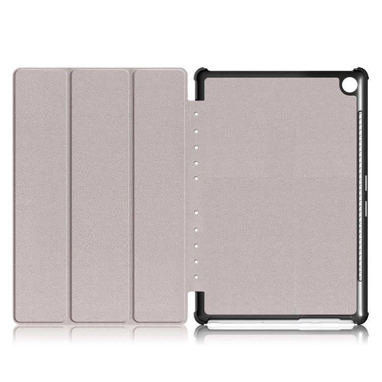 Pattern Printing Tri-fold Leather Stand Case for Huawei MediaPad M5 10 / M5 10 (Pro) - Galaxy Pattern-10