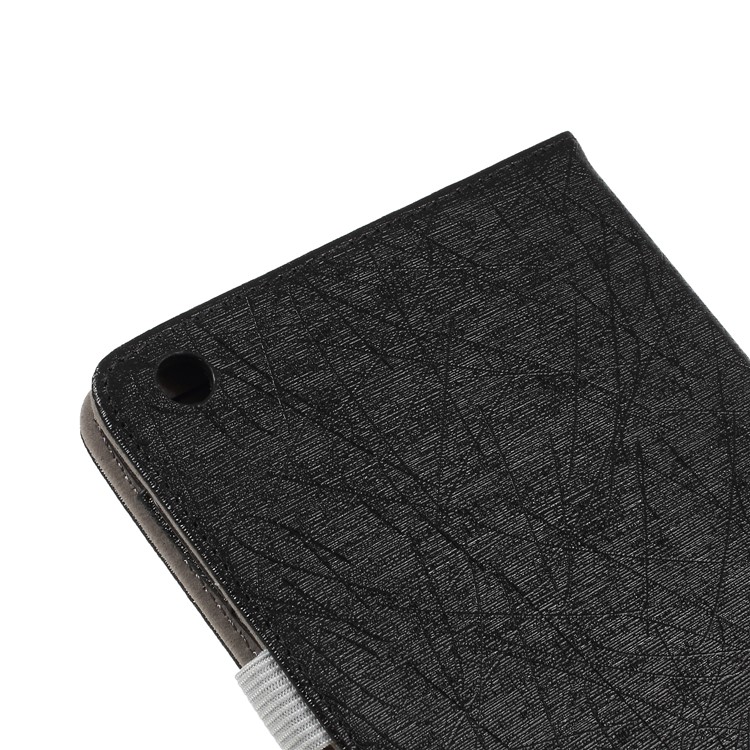 Lines Texture Stand Smart Leather Case for Huawei MediaPad M3 8.4 BTV-W09/DL09 - Black-4