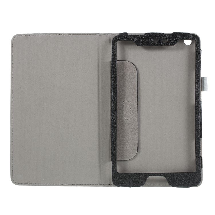 Lines Texture Stand Smart Leather Case for Huawei MediaPad M3 8.4 BTV-W09/DL09 - Black-8
