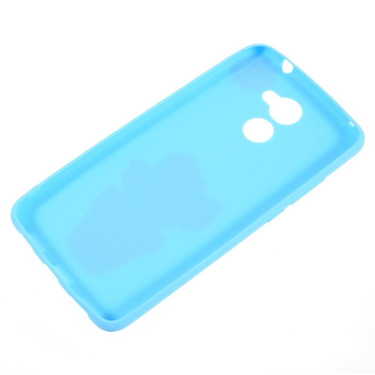 3D Cartoon Pattern Soft TPU Mobile Phone Case Accessory for Huawei Y7 Prime / Enjoy 7 Plus - Cactus-3