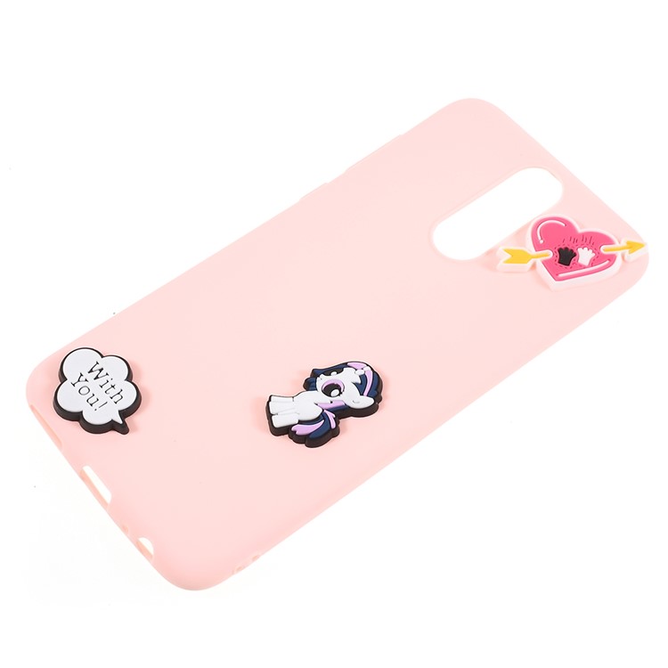 3D Cartoon Pattern TPU Cell Phone Cover for Huawei Mate 10 Lite / nova 2i / Maimang 6 / Honor 9i (India) - With You-2