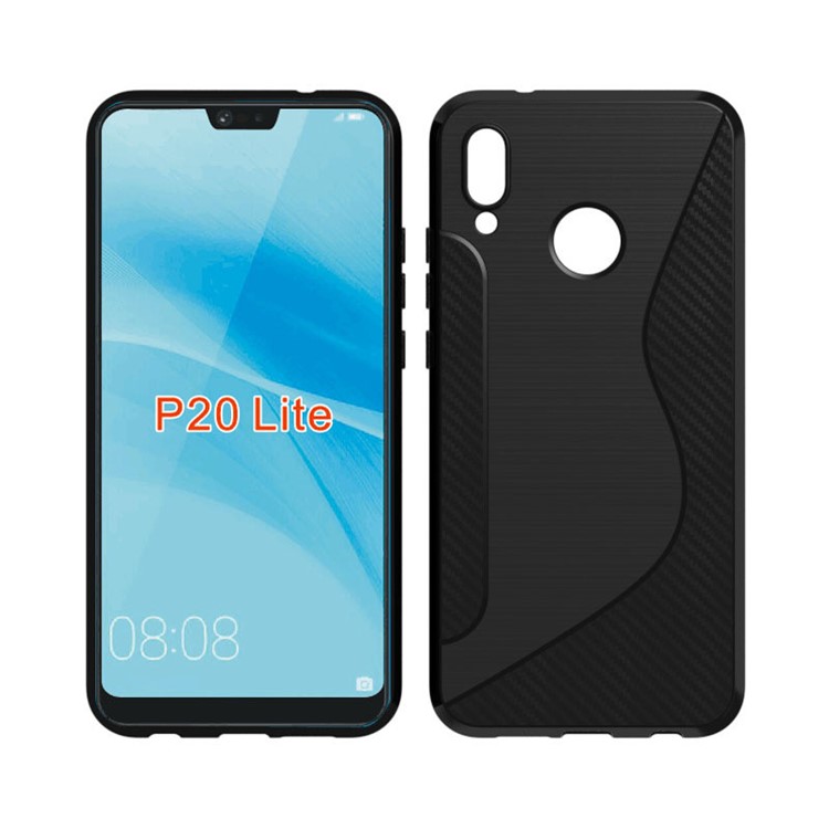 custodia huawei p20 lite carbonio custodia huawei p20 lite carbonio