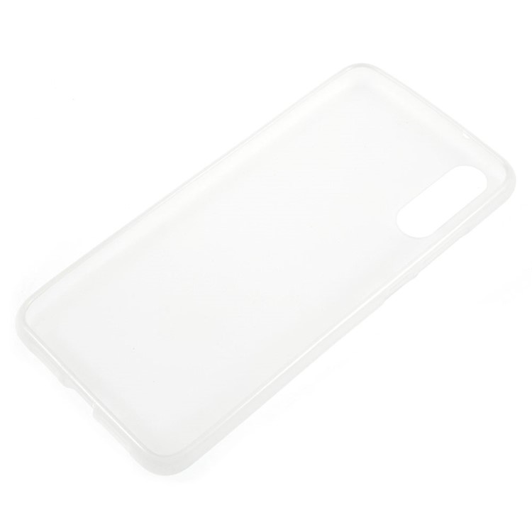 Double-sided Matte TPU Back Phone Shell for Huawei P20 - White-3