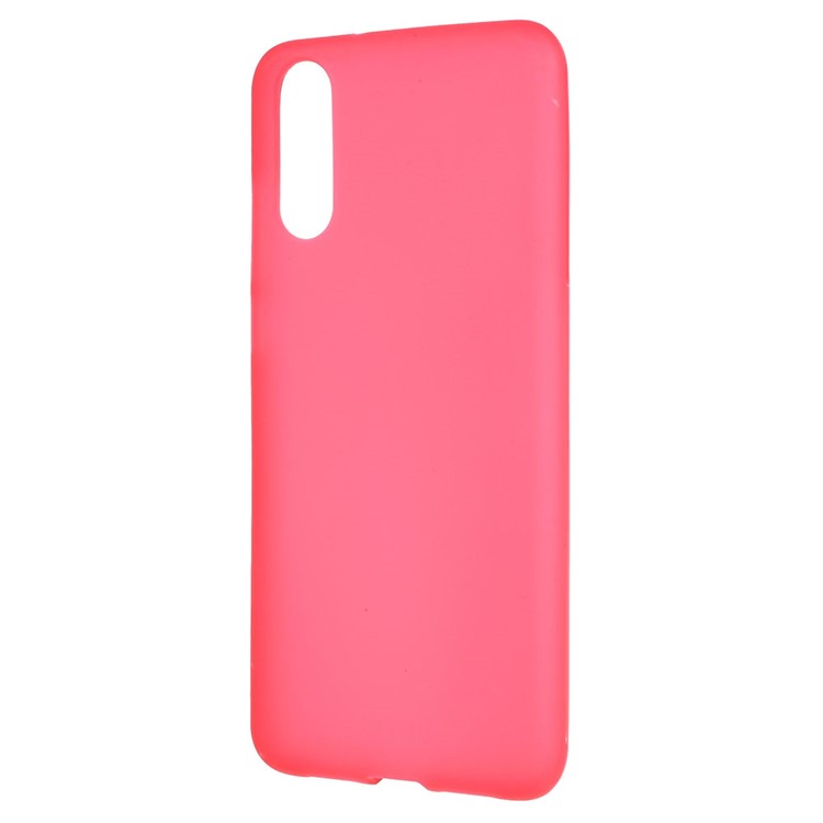 Double-sided Matte TPU Cell Phone Casing for Huawei P20 - Red-2