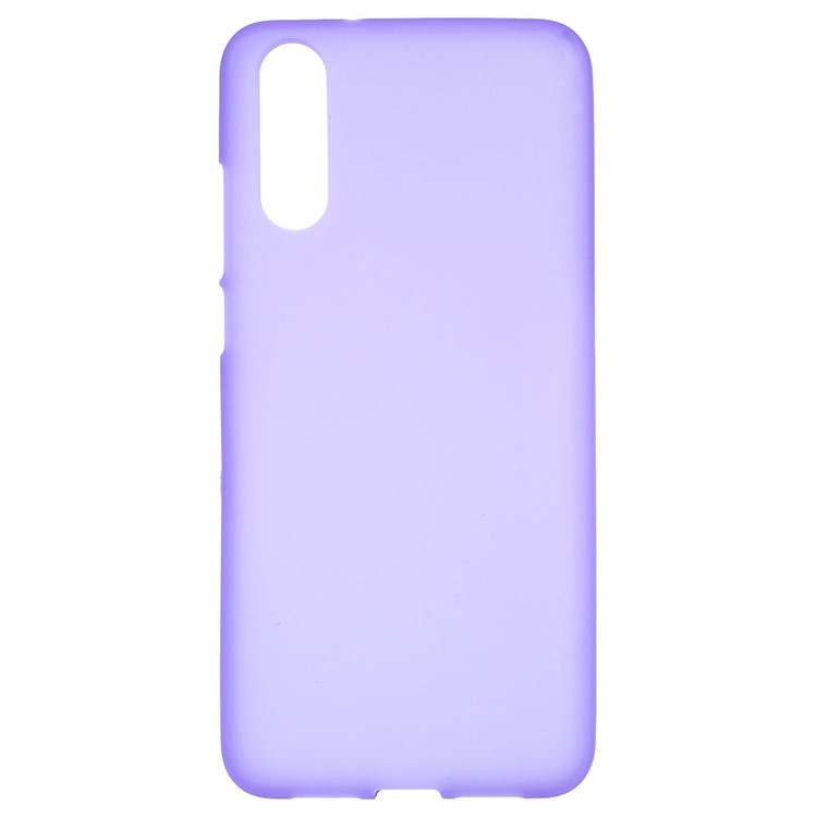 Double-sided Matte Flexible TPU Protection Mobile Phone Case for Huawei P20 - Purple-1