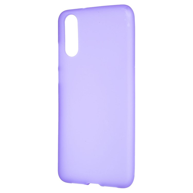 Double-sided Matte Flexible TPU Protection Mobile Phone Case for Huawei P20 - Purple-2
