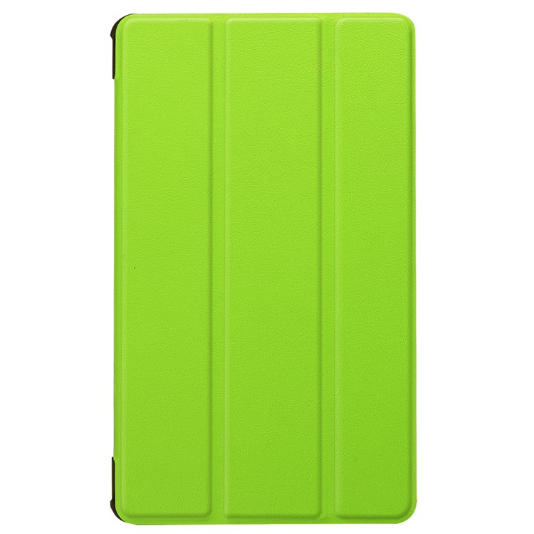 PU Leather Shell Case with Tri-fold Stand for Huawei MediaPad M5 8 - Green-2