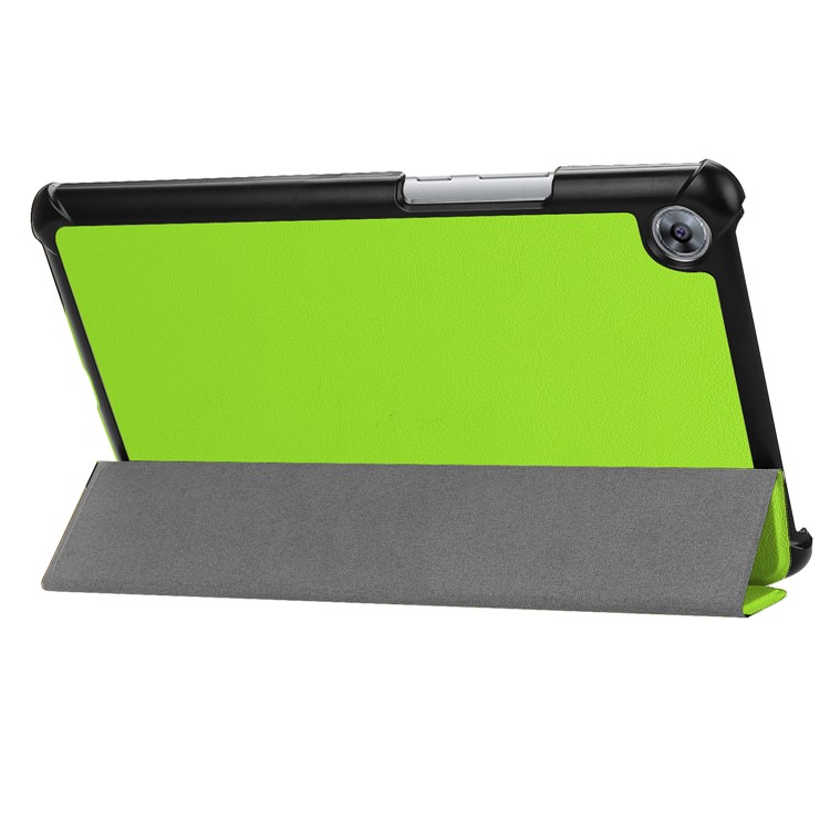 PU Leather Shell Case with Tri-fold Stand for Huawei MediaPad M5 8 - Green-6