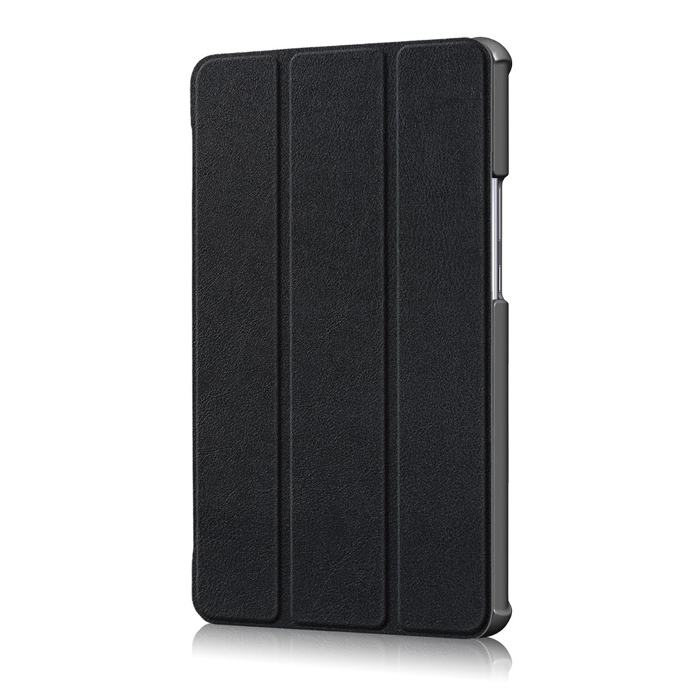 Tri-fold Stand Tablette En Cuir Intelligente Pour Huawei Mediapad M5 8 - Noir-4