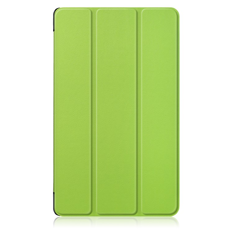 Tri-fold Stand Leather Tablet Smart Tablet Cover for Huawei MediaPad M5 8 - Green-2