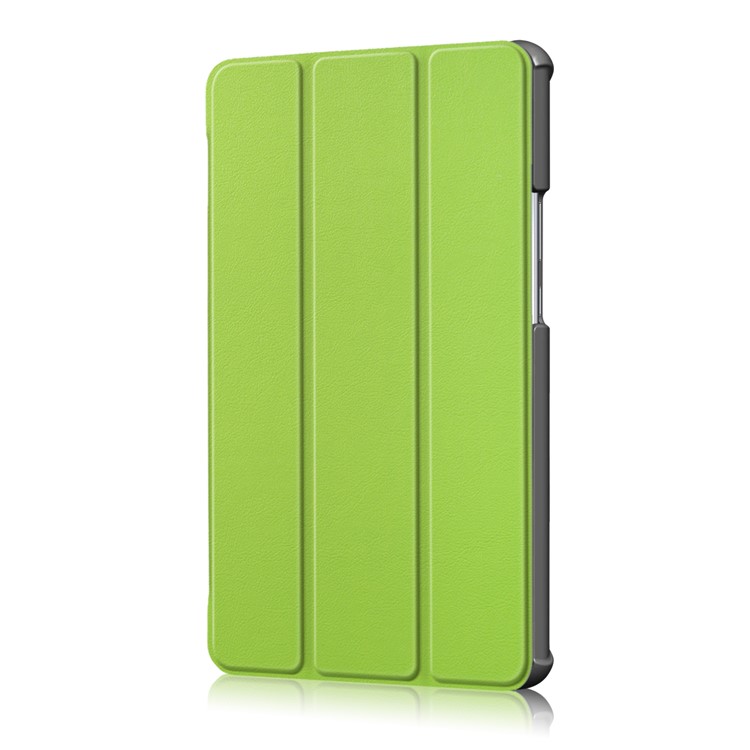 Tri-fold Stand Leather Tablet Smart Tablet Cover for Huawei MediaPad M5 8 - Green-4
