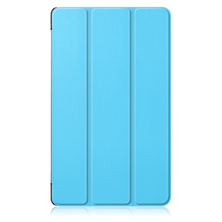 Tri-fold Stand Leather Tablet Smart Protective Case for Huawei MediaPad M5 8 - Baby Blue-2