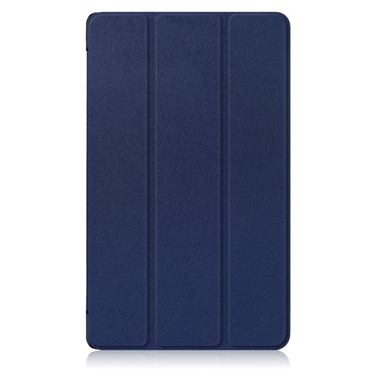 Tri-fold Stand Flip Leather Tablet Smart Protective Shell for Huawei MediaPad M5 8 - Dark Blue-2