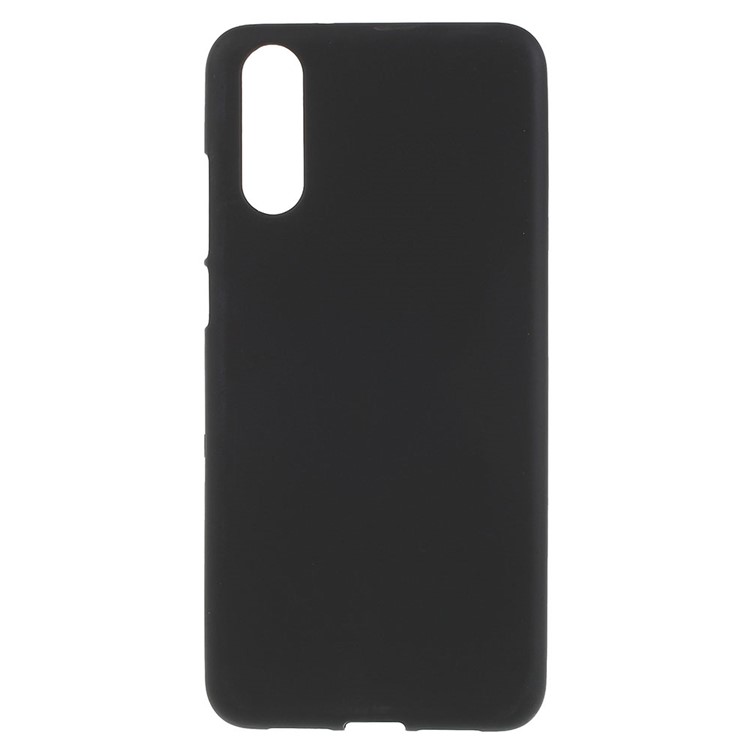 Double-sided Matte TPU Back Shell for Huawei P20 Pro - Black-1