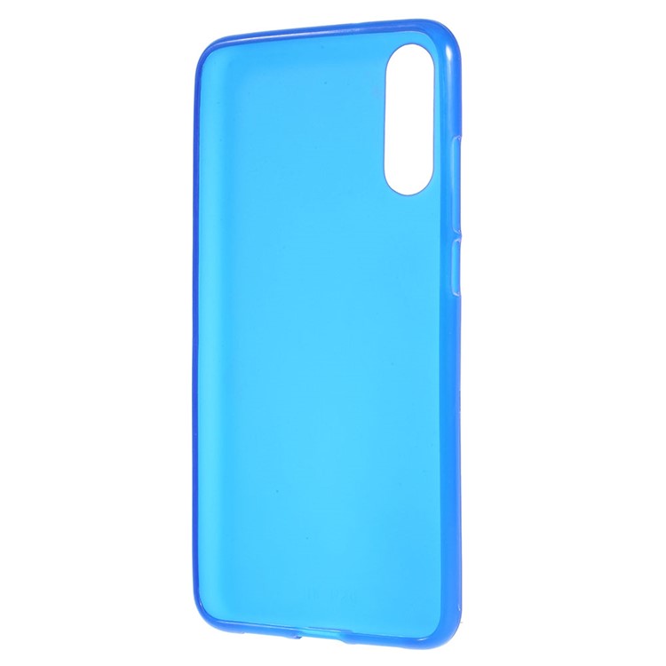 Double-sided Matte TPU Shell Case for Huawei P20 Pro - Blue-3