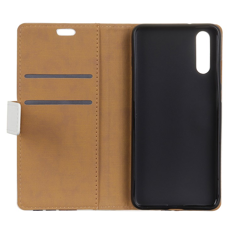 Pattern Printing Wallet Leather Cellphone Cover for Huawei P20 Pro - Colorful Hearts-4