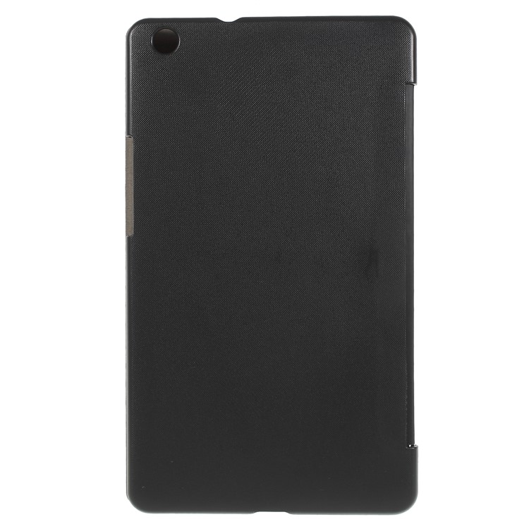 Tri-fold Stand Smart Leather Cover Accessory for Huawei MediaPad M3 8.4 - Black-2